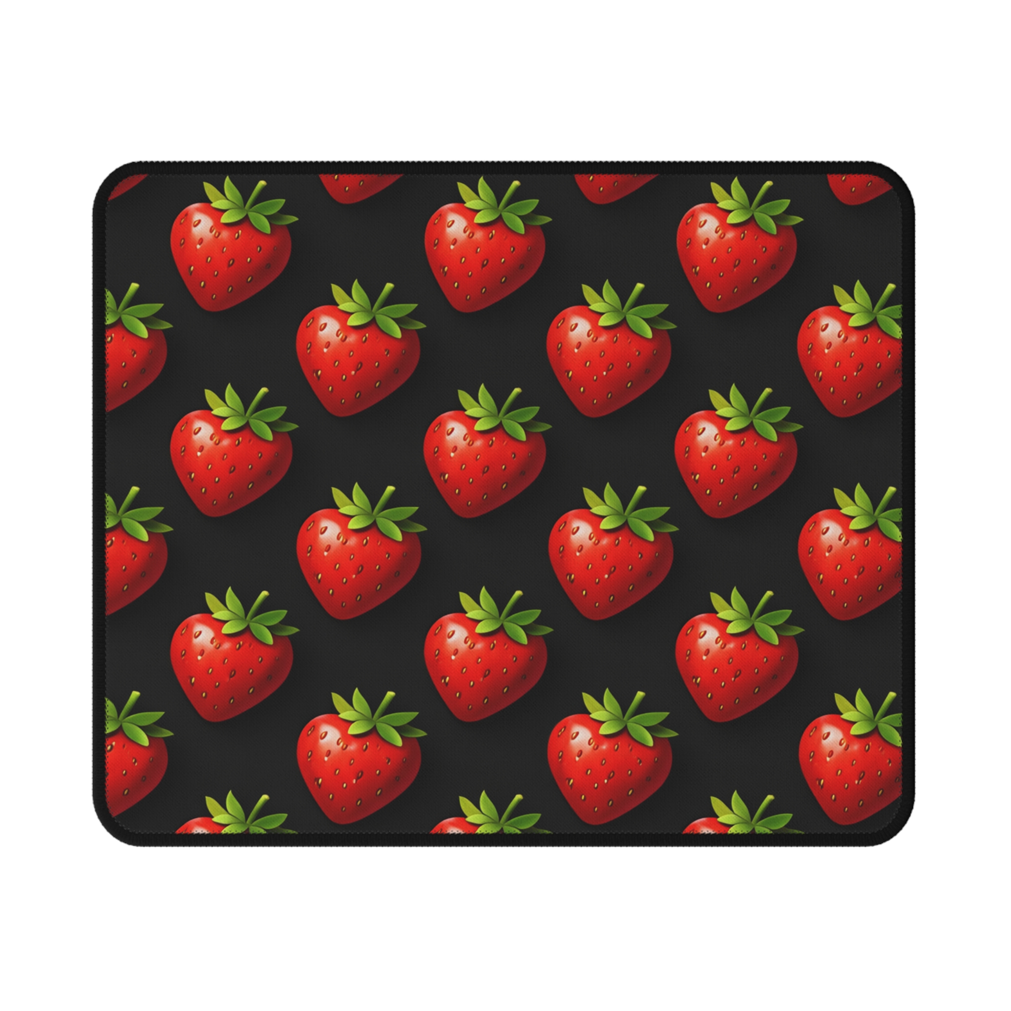 PICAPPO Gaming Mouse Pad Desk Mat Strawberry Pattern for Desk Protection, Large Non-Slip Surface for Safer Daily Use