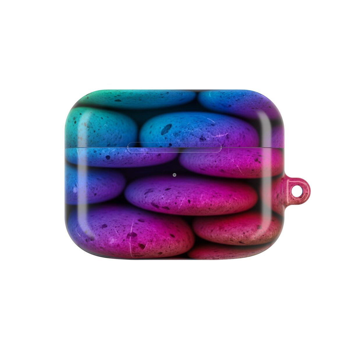 PICAPPO Colourful Pebbles AirPods Pro Case — Elegant Everyday Protective Case for Stylish Professionals